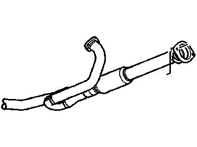 GM 25861524 Exhaust Flexible Pipe Assembly
