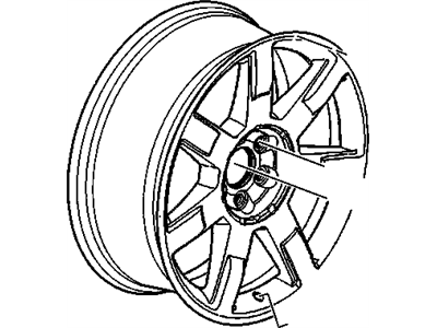 2008 Chevrolet Suburban Spare Wheel - 9595854
