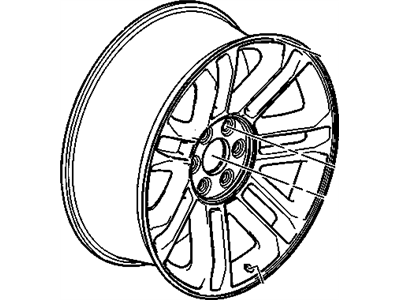 2012 Chevrolet Suburban Spare Wheel - 9597224