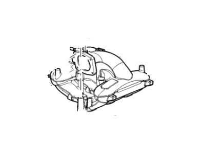 2009 Saturn Vue Intake Manifold - 12598969