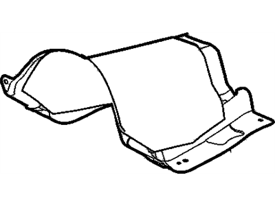 GM 92268659 Insulator,Floor Panel Tunnel Panel Outer