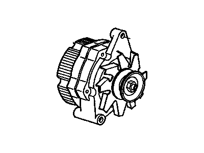 GM 19151861 Reman Alternator (Delco 12Si 78 Amps)