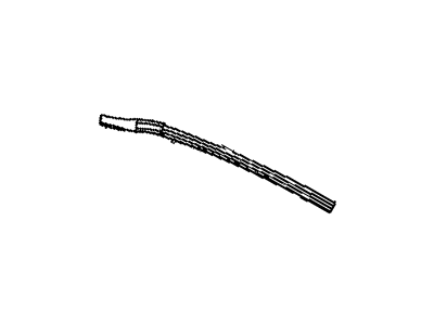 GM 22701289 Weatherstrip Asm,Rear Side Door Front Auxiliary
