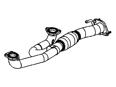 2005 Saturn Vue Exhaust Pipe - 15250584