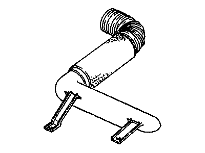 GM 96056740 Duct(Guide)