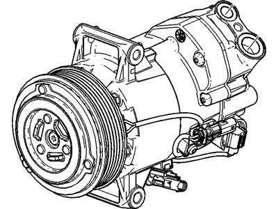 2019 Buick Cascada A/C Compressor - 39164664