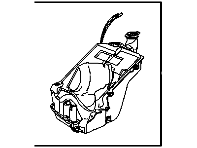 2005 GMC Envoy Washer Reservoir - 88983019