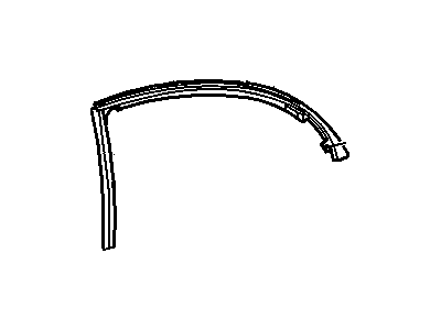 2000 Pontiac Bonneville Door Seal - 25740829