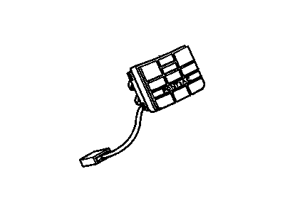 GM 16077710 Pushbutton, Coated, Amplitude Modulation/Frequency Modulation