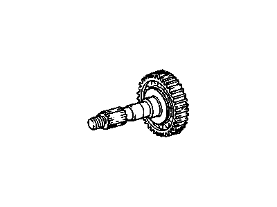 GM 12384948 Shaft,Transfer Case Front Output