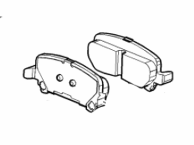 GM 84873431 Pad Kit, Rear Disc Brk