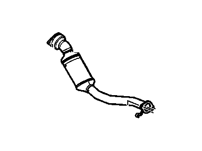 2007 Buick Allure Catalytic Converter - 15861399