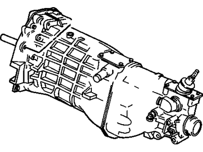 GM 12558016 Transmission Assembly, Man