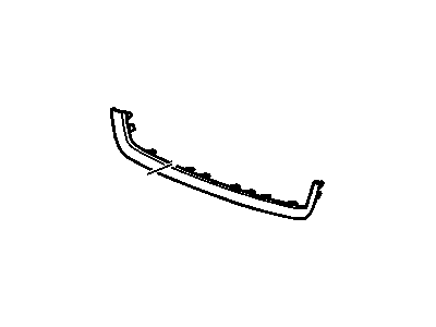 GM 10360882 Molding, Radiator Grille Lower