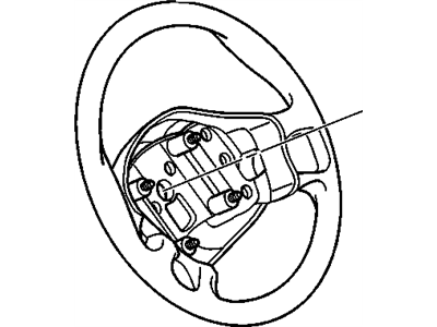 Pontiac Sunfire Steering Wheel - 22713814