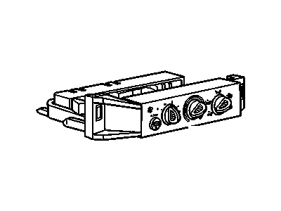 GM 9378815 Heater & Air Conditioner Control Assembly * Mating Connt