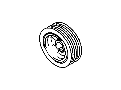 GM 94853927 Pulley,Crankshaft