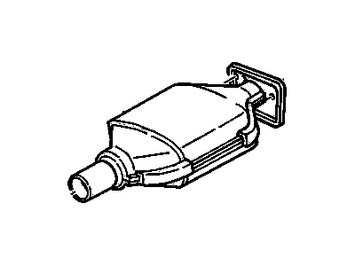 1995 GMC Sonoma Exhaust Pipe - 15977148
