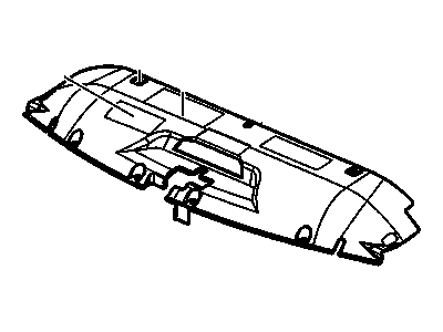 GM 15809932 Baffle Assembly, Radiator Air Upper