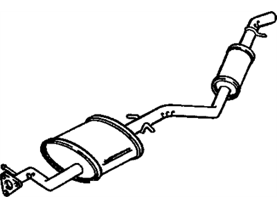 GM 10211746 Exhaust Muffler