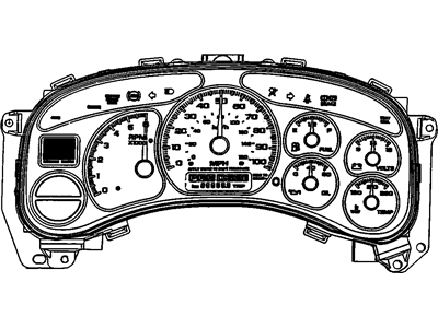 GM 15059383 Instrument Cluster Assembly