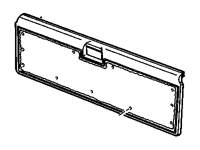 GM 15607920 PANEL, End Gate Top and Bottom