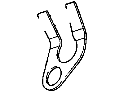 GM 15155849 Loop, Front Tie Down