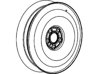 GM 92230888 Wheel, Compact Spare