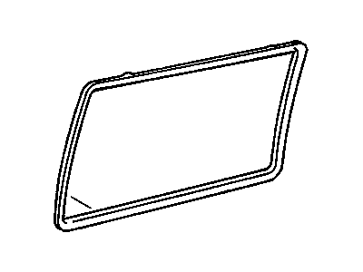 GM 14078392 Molding, Rear Side Door Garnish