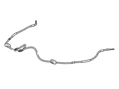 GM 13429497 Cable Assembly, Parking Brake