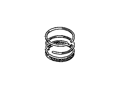 1998 Chevrolet Tracker Piston Ring - 91173291