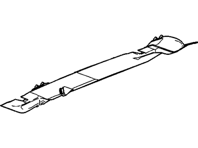 GM 93803888 Molding Assembly, Headlining Trim Panel *Shale