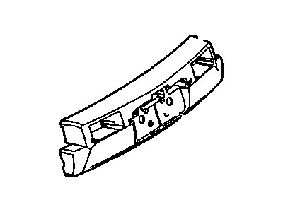 GM 22709691 Absorber, Rear Bumper Fascia Energy