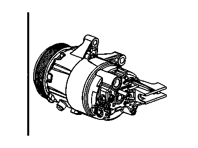 Buick LaCrosse A/C Compressor - 19418174