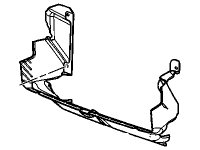 GM 25805684 Baffle,Radiator Air