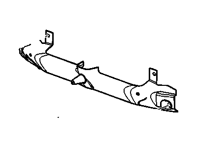 GM 15866195 Baffle,Radiator Air Lower