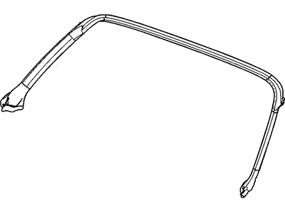 GM 15859805 Weatherstrip Assembly, Windshield Frame *Plan A