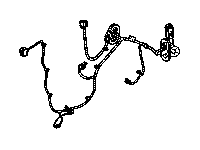 GM 22896731 Harness Assembly, Rear Side Door Door Wiring