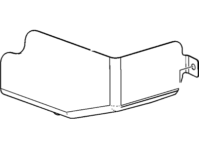 GM 84405078 Shield, Brake Pressure Mod Valve Splash