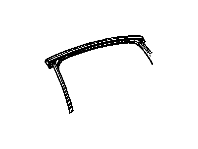 GM 15807191 Weatherstrip Assembly, Rear Side Door Window Outer