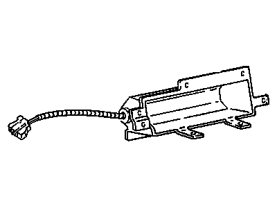 GM 25685673 Airbag,Instrument Panel