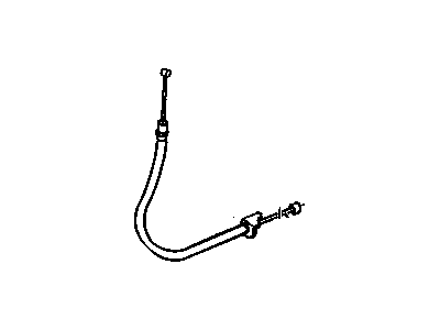 2000 GMC Sonoma Parking Brake Cable - 15724598