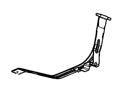 2014 Buick Verano Fuel Tank Strap - 13337113