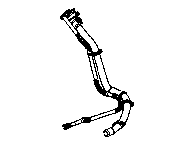 2010 Pontiac G6 Fuel Filler Hose - 20900340