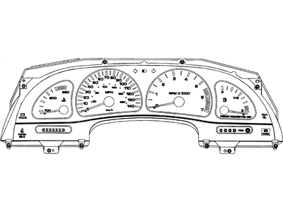 GM 16219063 CLUSTER