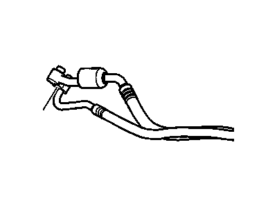 2015 Chevrolet Impala A/C Hose - 23264898