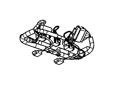 GM 15122916 Harness Assembly, Roof Console Wiring