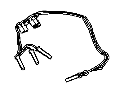 Pontiac G6 Spark Plug Wires - 12635742