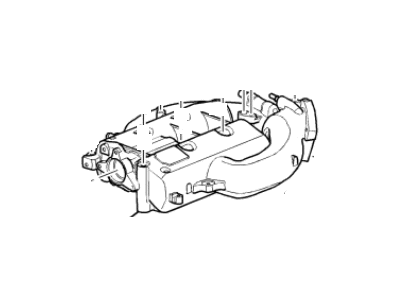 GM 12629346 Manifold, Upper Intake (Machine)