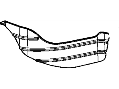 GM 25912229 Shield, Spare Wheel Heat